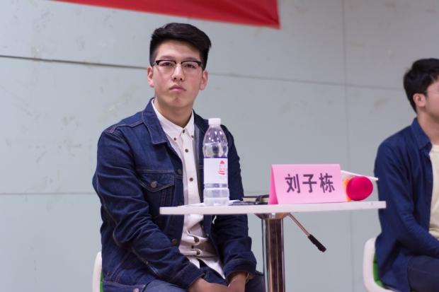 刘子栋学长鼓励学员们:不要高估你的能力,不要低估你的潜力